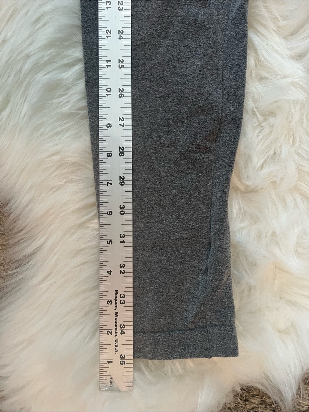 SPANX Gray compression leggings size Large - Picture 7 of 7
